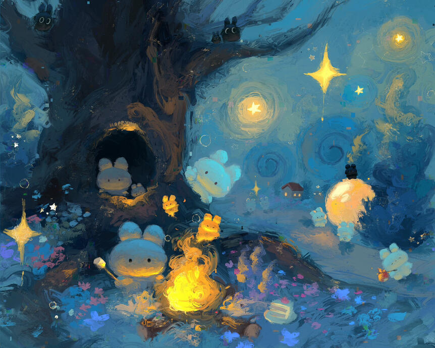 Starry Campfire